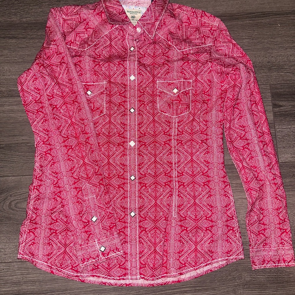 Women’s Western Pearl Snap/Button Down Shirt